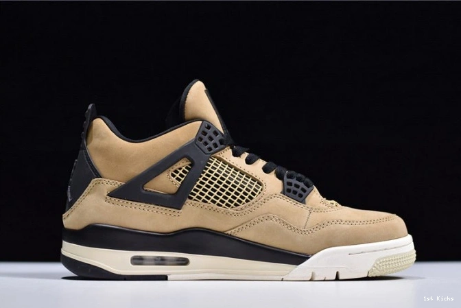 1st Kicks AQ9129- Air TopPick 1051 Mushroom Jordan 4 1125